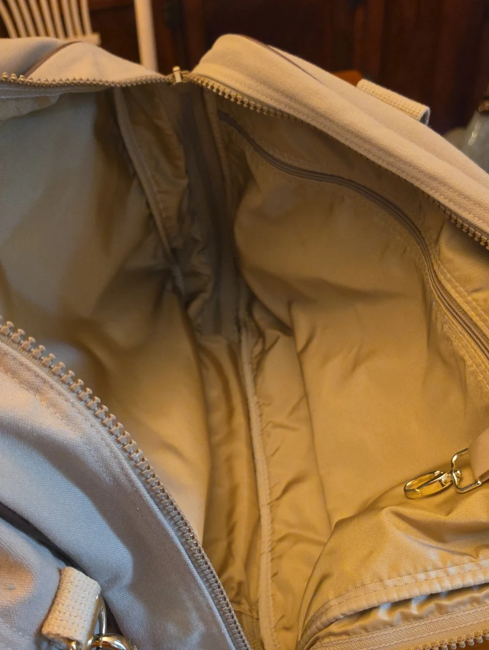 LAND'S END | CANVAS DUFFEL | SQUARE RIGGER TOTE
